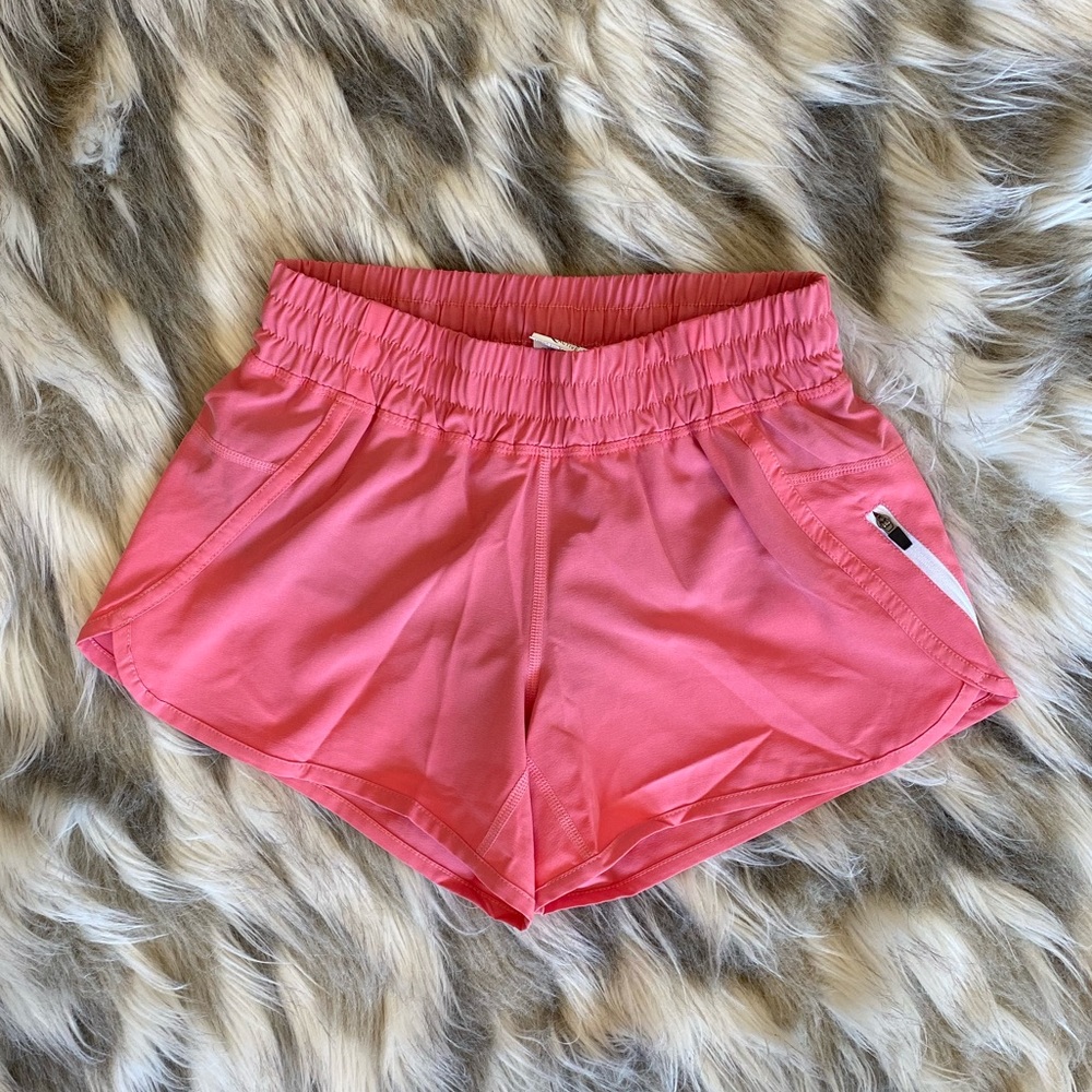 ZYIA NWOT Coral Track shorts - XS